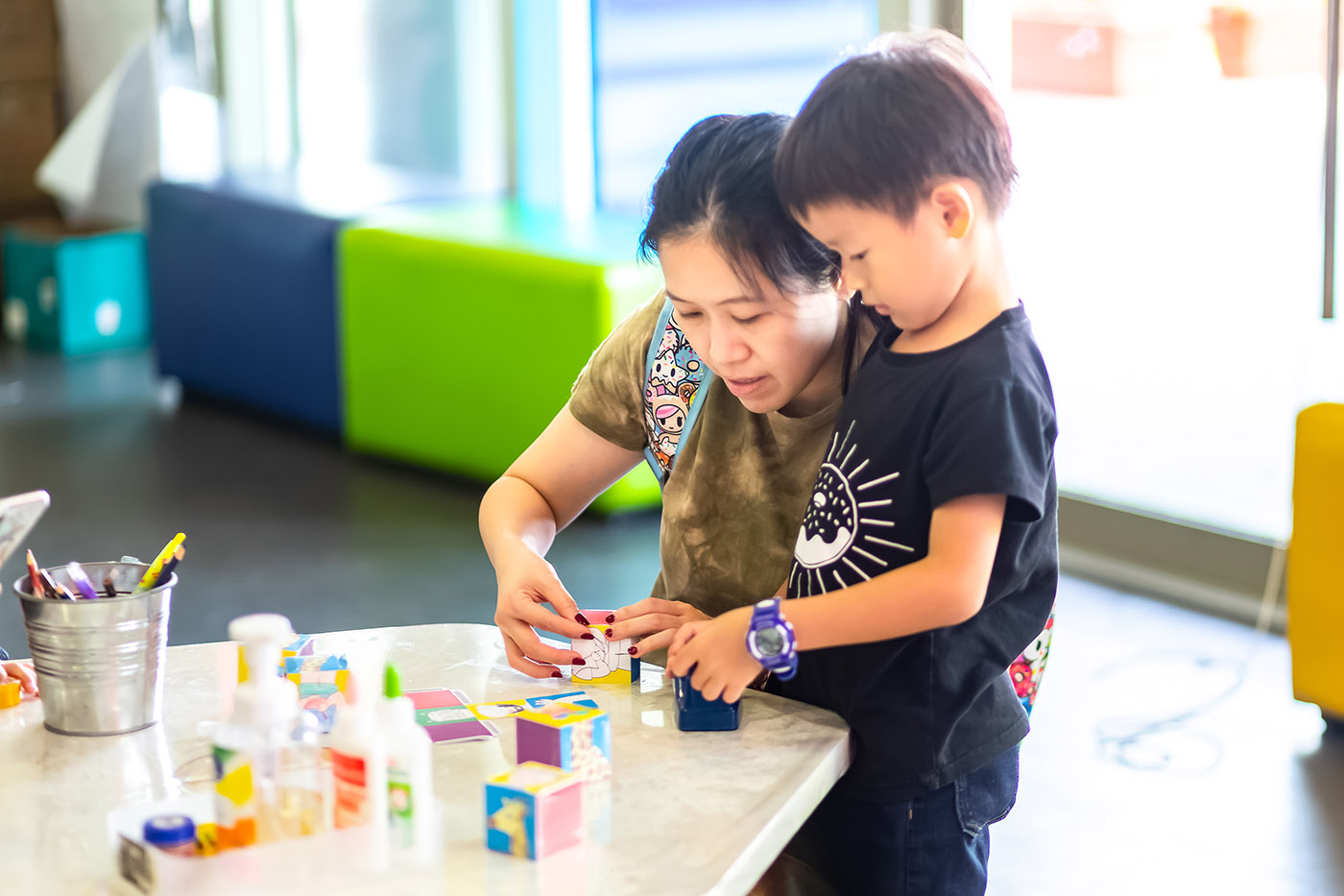 Teach your kids about Singapore's diverse cultural heritage through The National Museum of Singapore's activity kits.