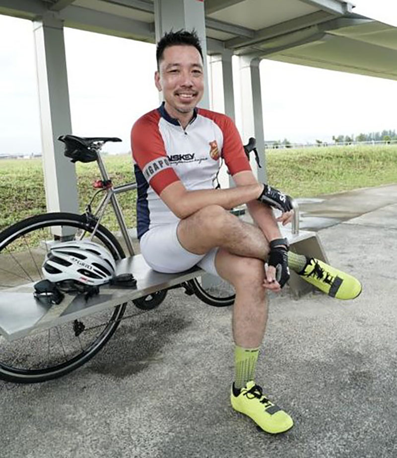 Andrew Ong founded Break the Cycle, a cycling group for ex-offenders.