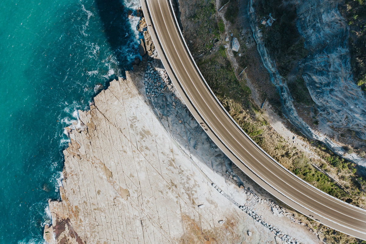 Soak in coastal views along Australia's Great Ocean Road.