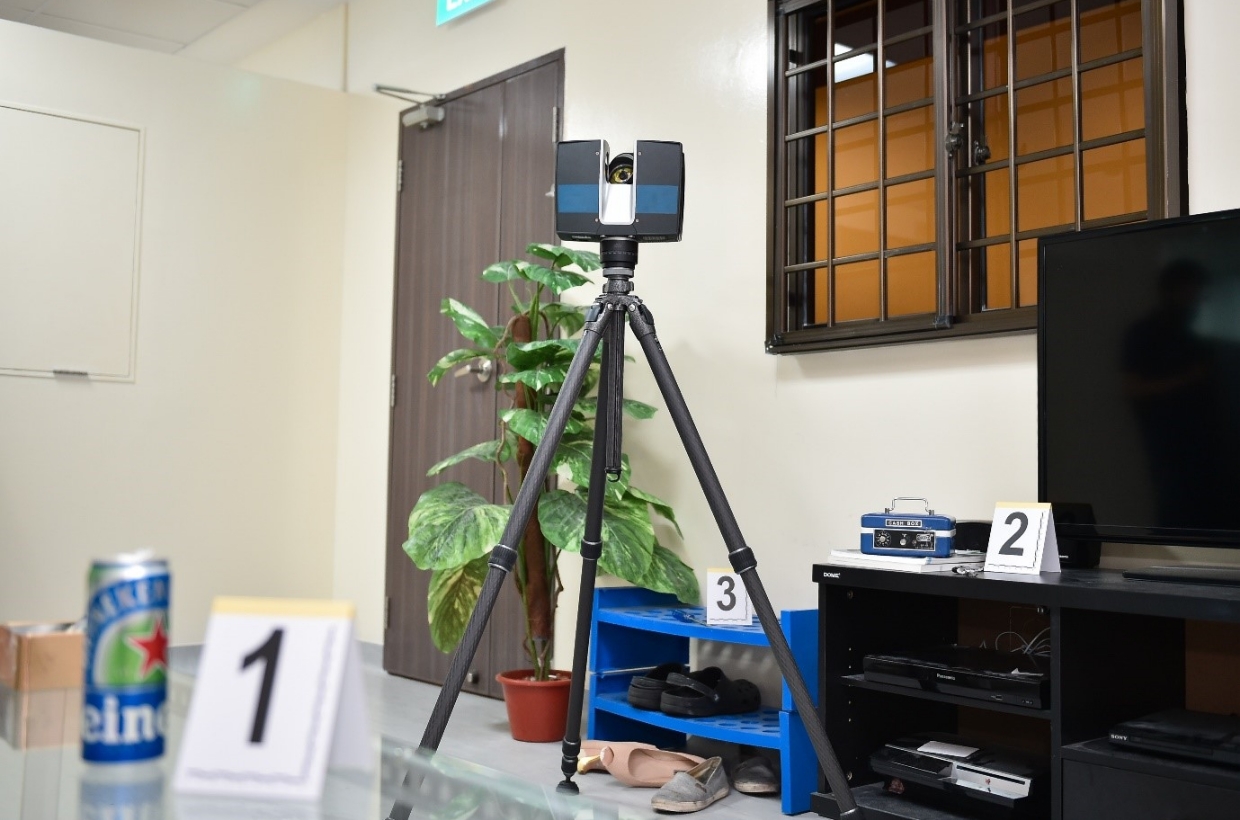 Terrestrial 3D laser scanner