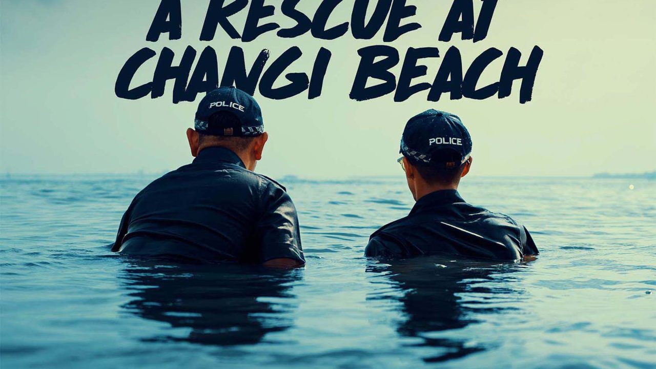Police Life 072025 At Waters Edge A Rescue at Changi Beach 01