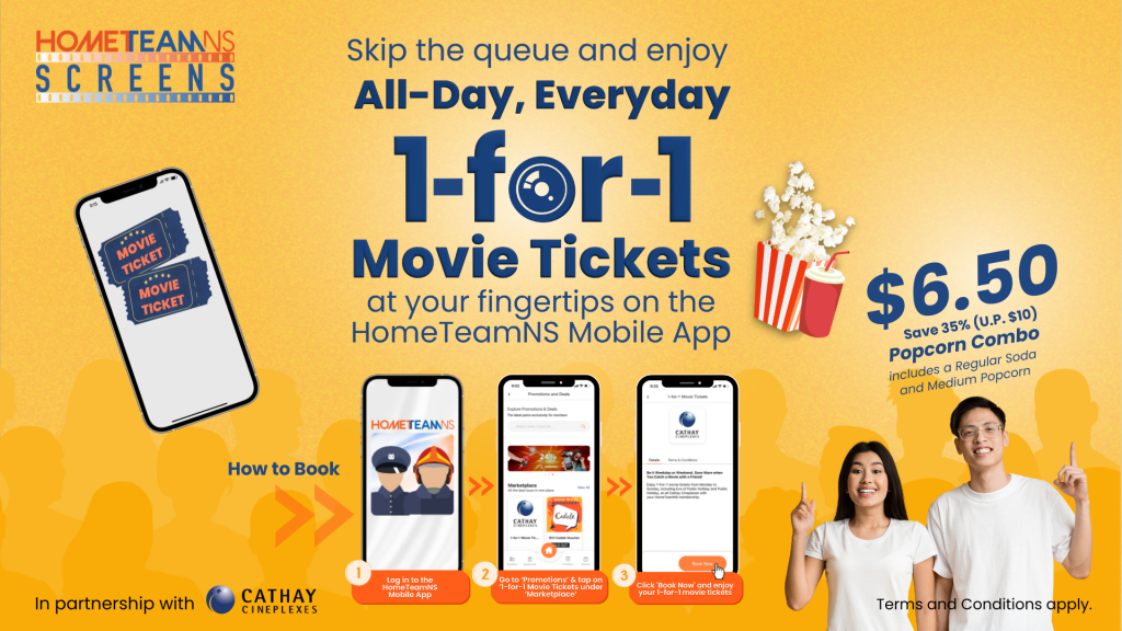 All Day, Everyday 1-for-1 Movie Treats At Cathay Cineplexes