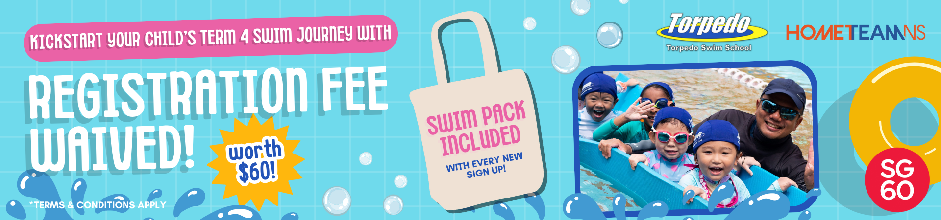 Swimming Lessons at Khatib 1 Swimming Lessons at Khatib TORPEDO SG60 PROMO 3
