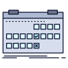 Virtual Fitness Training iconfinder 550 Calendar date event release schedule 4784044 100x100 1