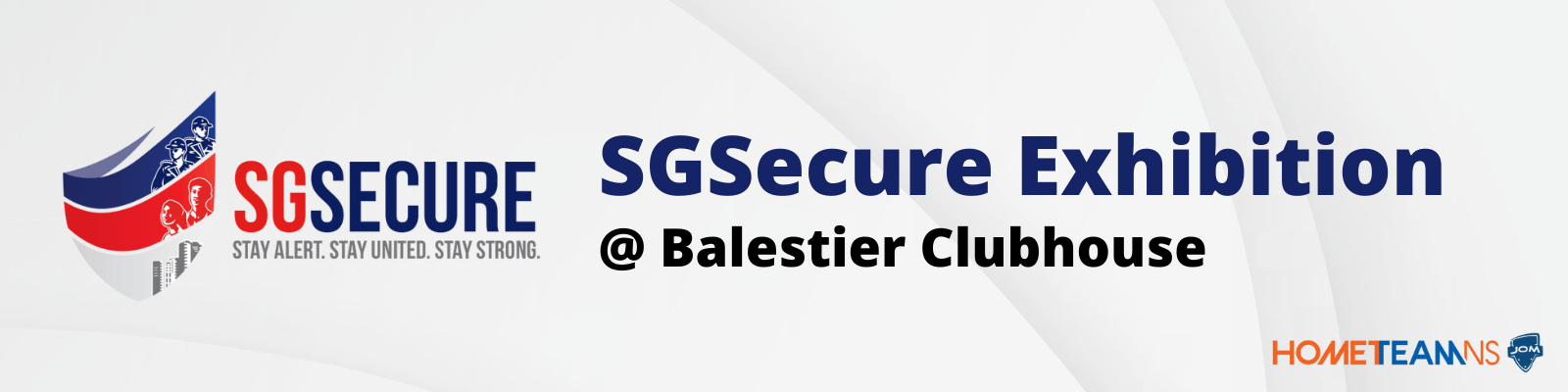 SGSecure Exhibition Banner