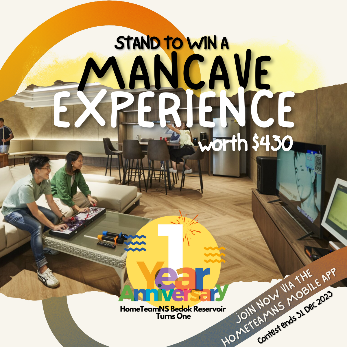 HomeTeamNS Bedok Reservoir MEM Mancave Giveaway Mancave giveaway 2