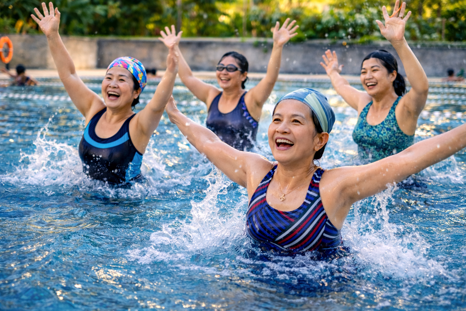 AquaFit Classes at Khatib Aqua Fit at HomeTeamNS Khatib