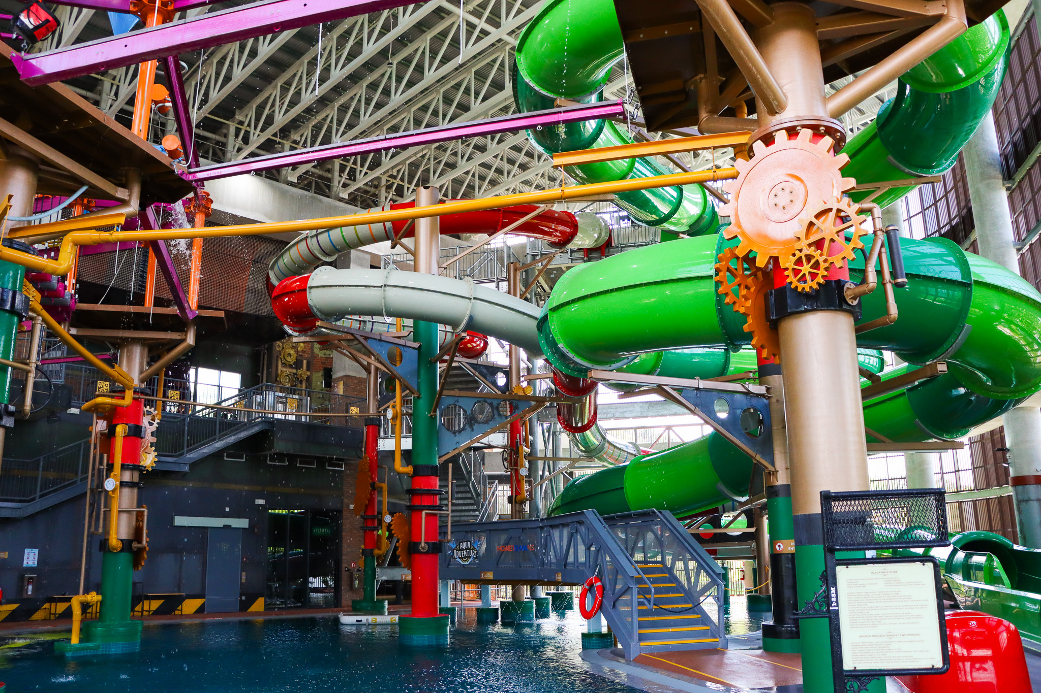Aqua Adventure SG's First Integrated Indoor Water Park