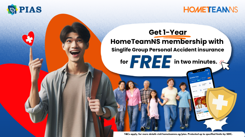 FREE 1-year Singlife Group Personal Accident Insurance PIAS Website Banner NEW