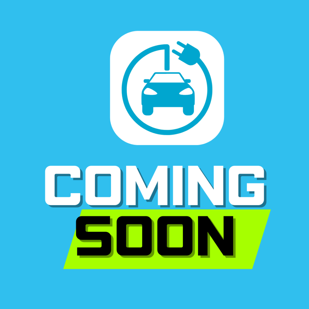 EV Charging Stations 3 electric vehicle charging point coming soon sign