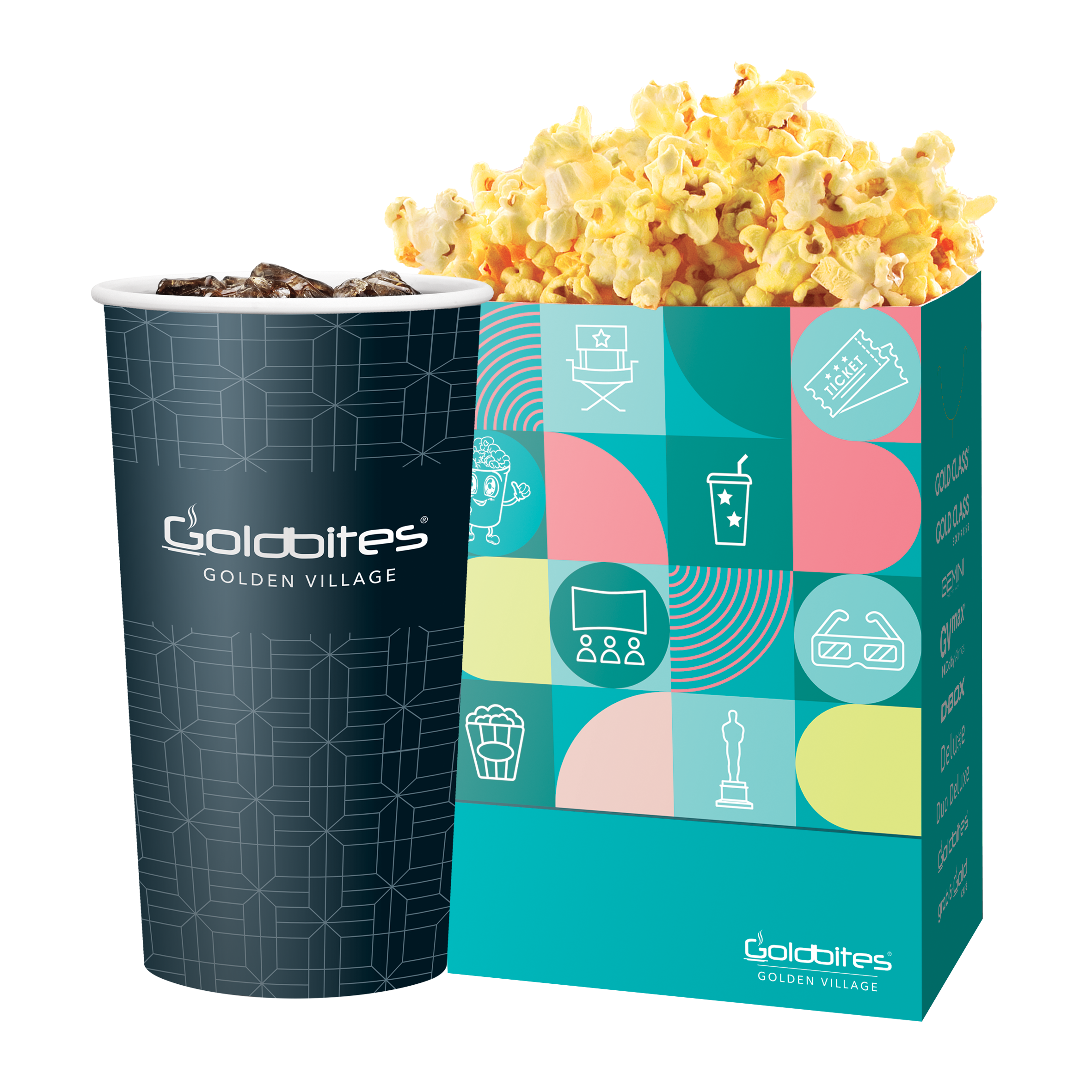 All-Day 1-for-1 Movie Treats at Golden Village Popcorn Combo 2