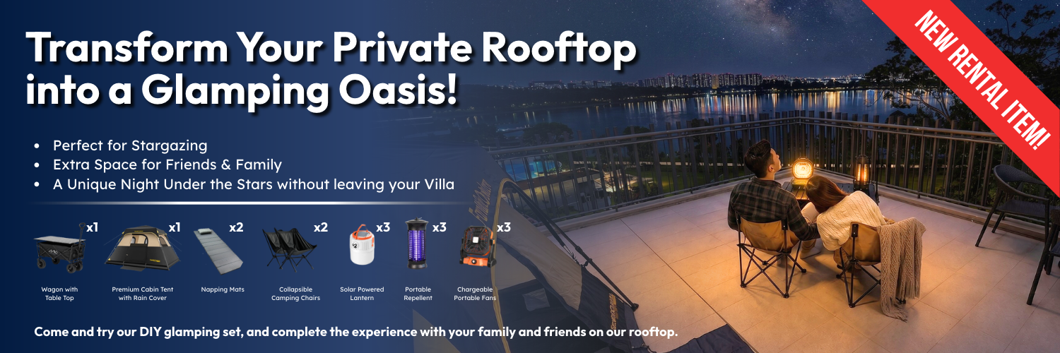 East Villa at HomeTeamNS Bedok Reservoir 2 East Villa _ Glamping _ Marketing