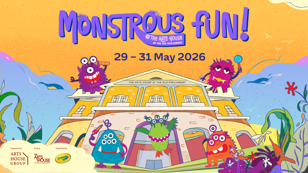 Monstrous Fun 2026- The Arts House at The Old Parliament HomeTeamNS Webpage Banner 800 x 450px