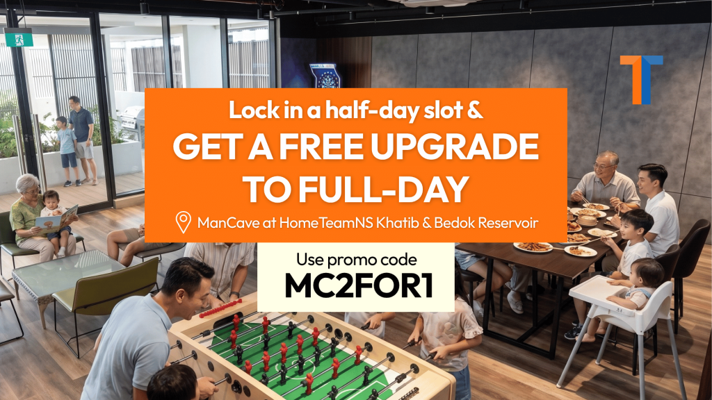 ManCaves at HomeTeamNS Bedok Reservoir Mancave 2for1 BR