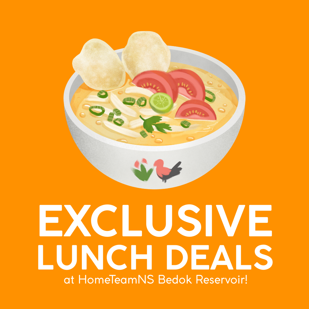 HomeTeamNS Bedok Reservoir - Lunch Time Promo Lunch Deals