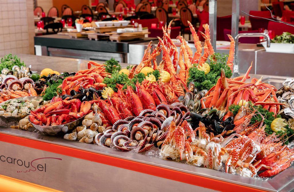 Carousel Buffet - Royal Plaza on Scotts Seafood Counter Carousel