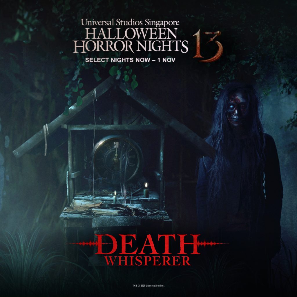 Halloween Horror Nights 13 at Universal Studios Singapore Death Whisperer KV 1200x1200 with Legal Lines