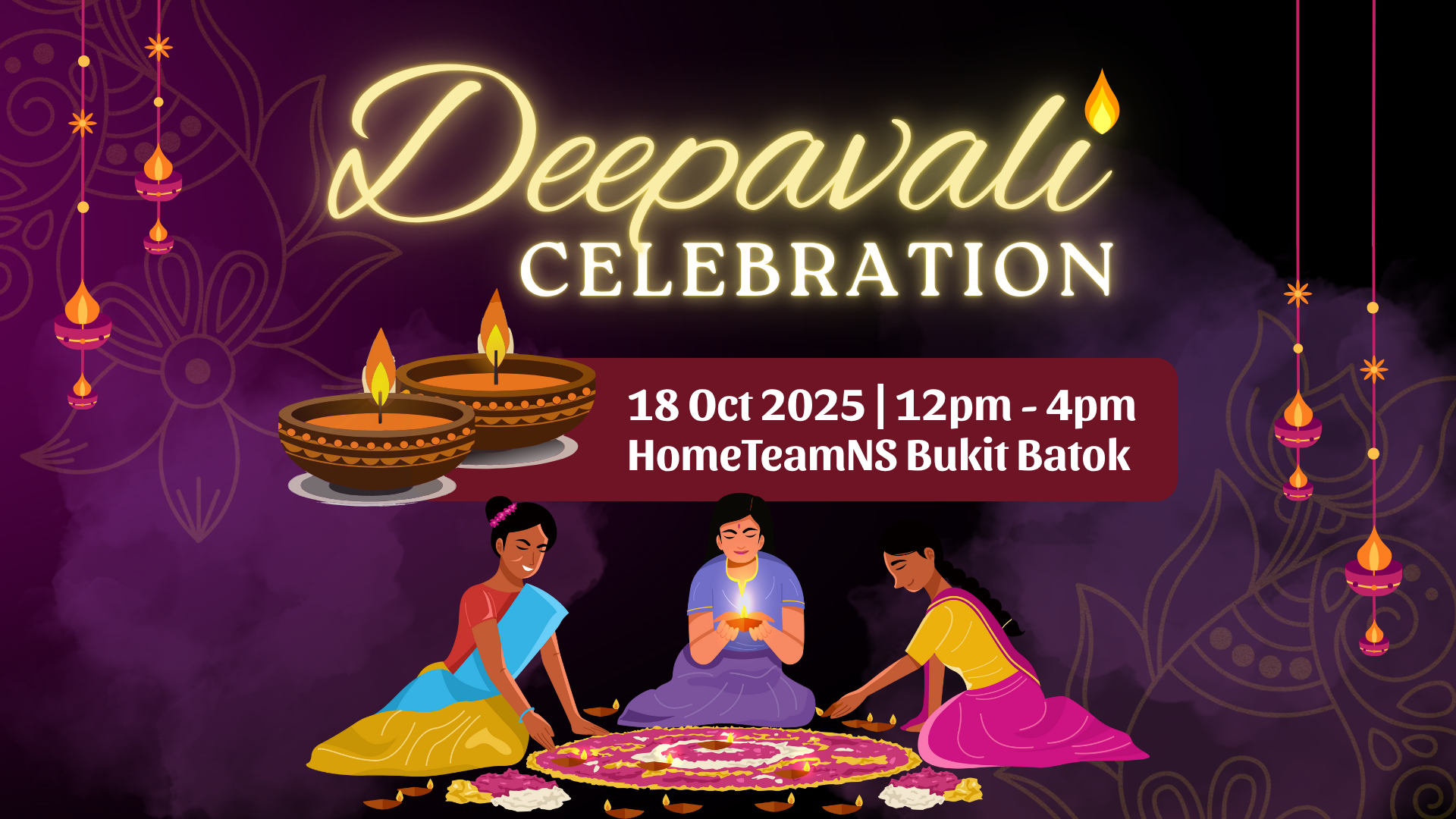 Celebrate Deepavali at HomeTeamNS Bukit Batok 2025