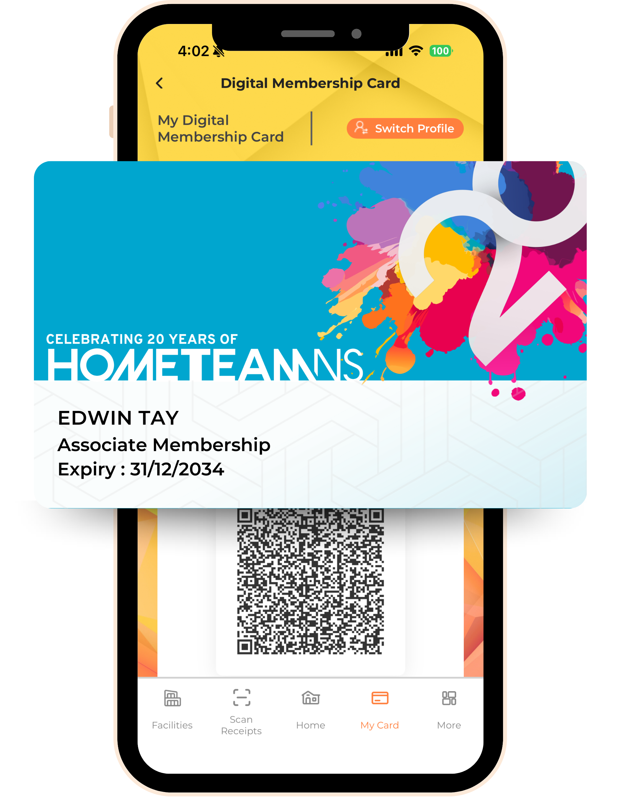 Be a Member NEW Mobile App Membership Card
