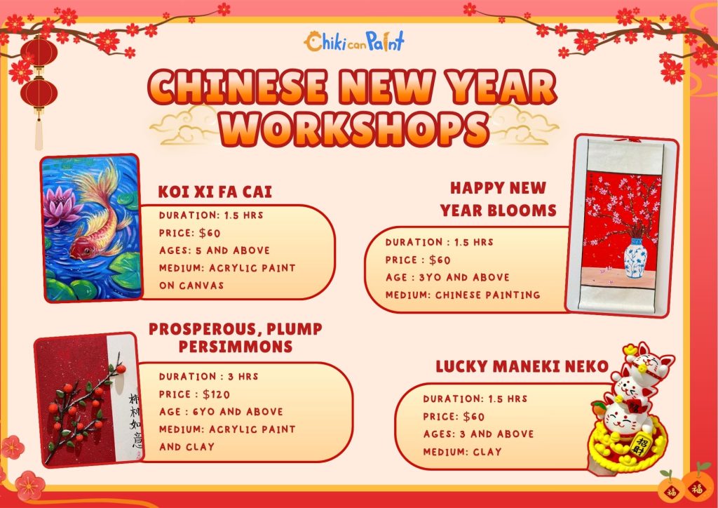 Chiki can Paint Art School CNY 2026 1