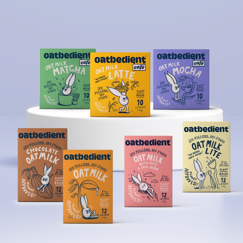 Oatbedient 6 Powdered Oat Milk