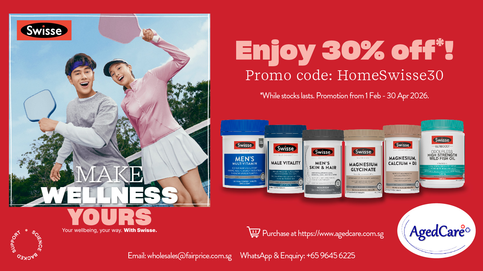 Swisse by Aged Care 27 Swisse by Aged Care