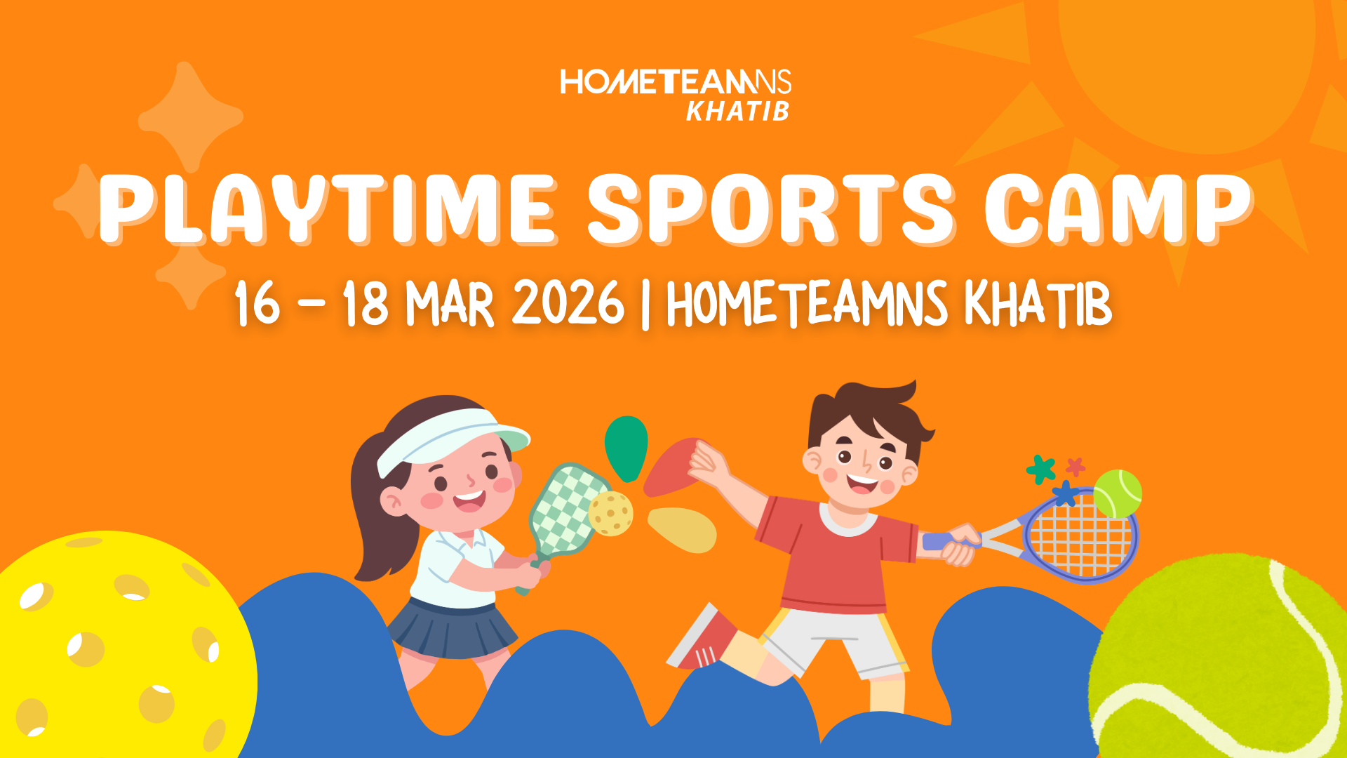 So March Fun! Playtime Sports Camp at HomeTeamNS Khatib