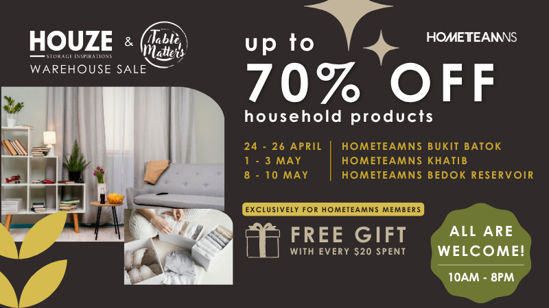 HOUZE & Table Matters Warehouse Sale