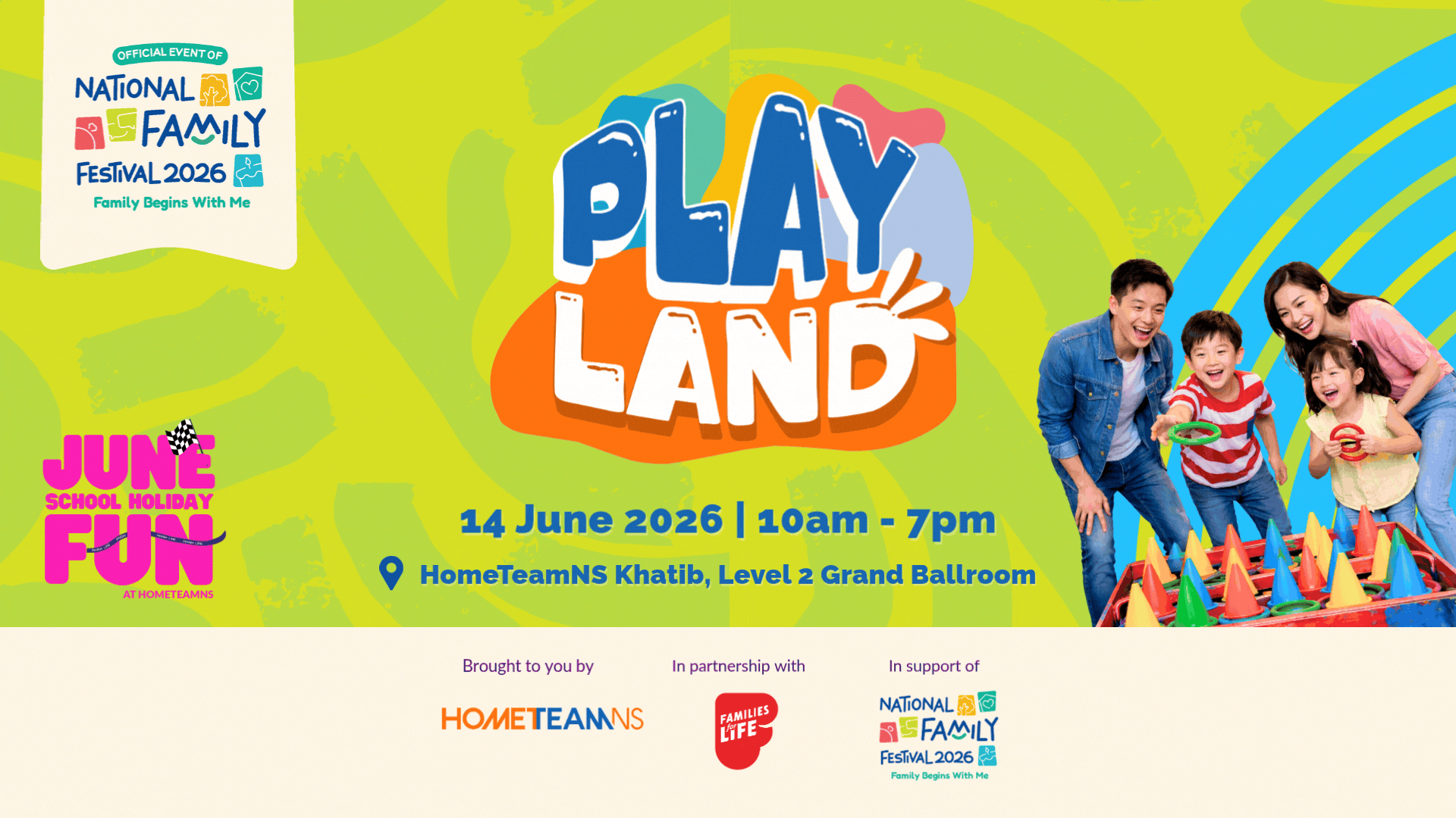 Playland at HomeTeamNS Khatib 14 June