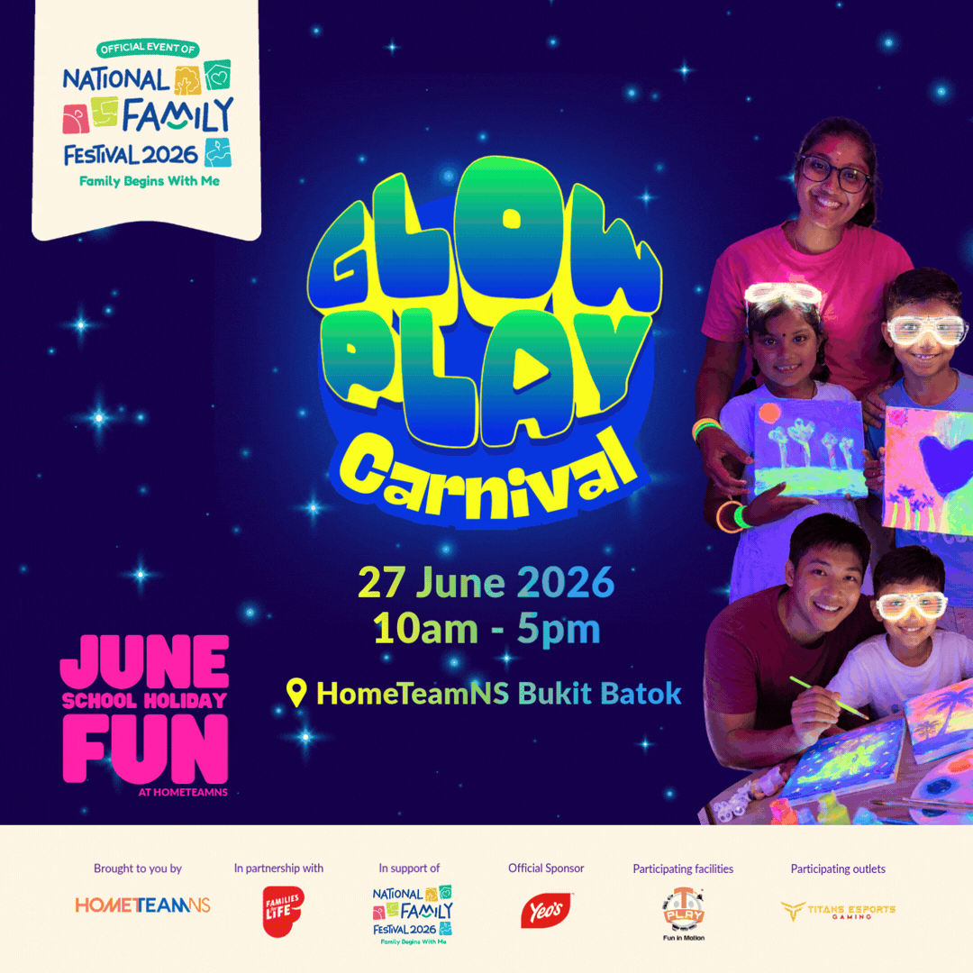 Glow Play Carnival at HomeTeamNS Bukit Batok | 27 June Glow Play Carnival 2026 KV 6
