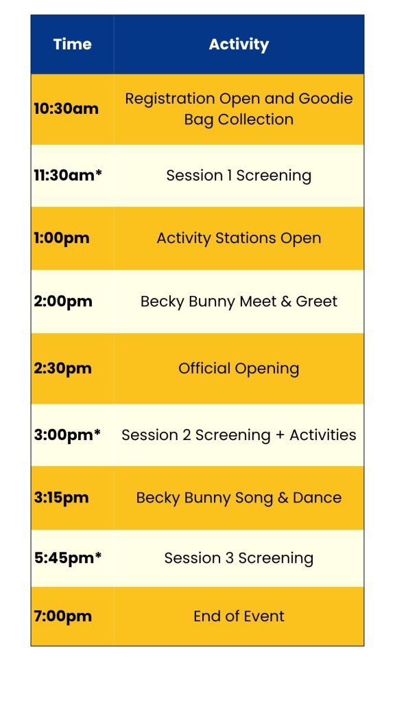 HomeTeamNS Family Day 2026 Programme Flow Fam Day