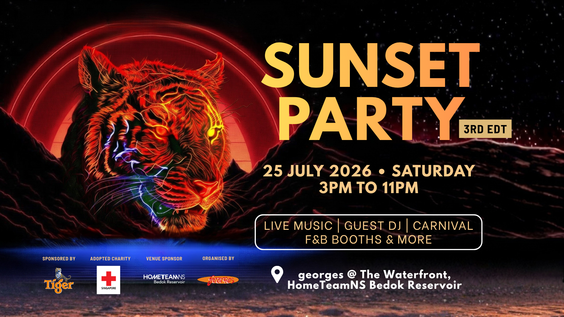 Bedok Reservoir Clubhouse 22 Sunset Party at HomeTeamNS Bedok Reservoir
