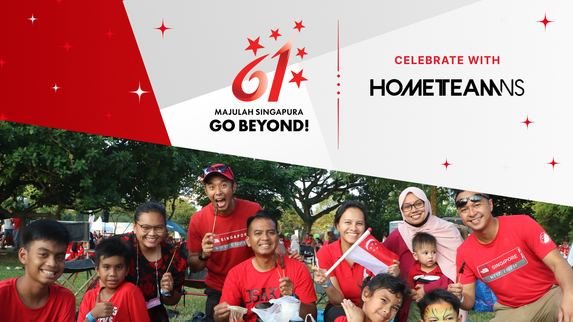 Celebrate SG61 National Day with HomeTeamNS!