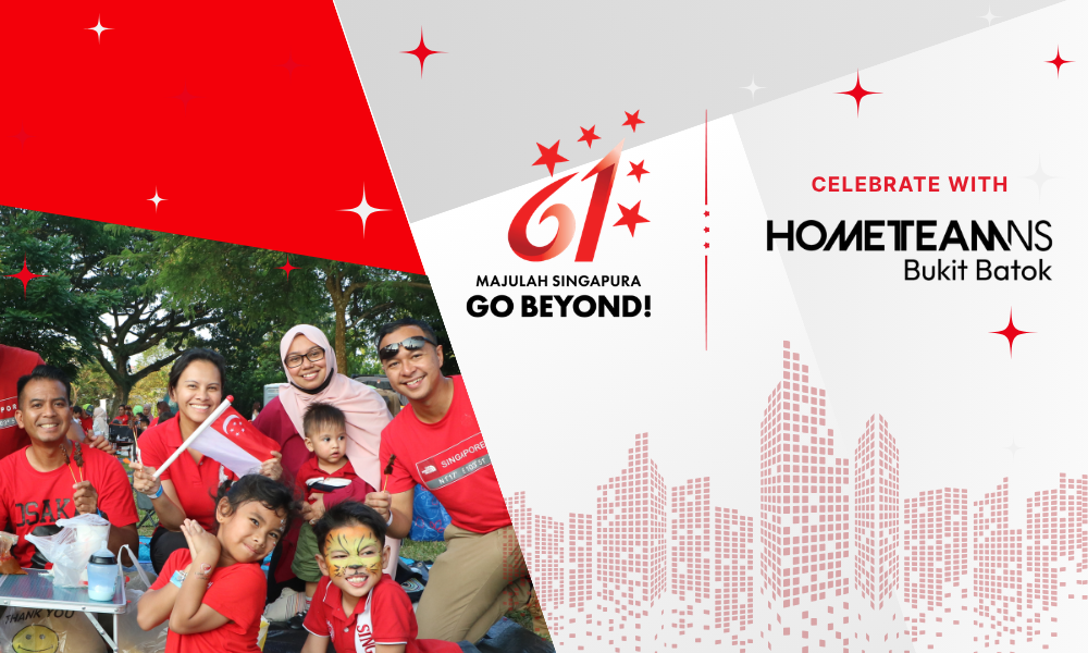 SG61 National Day Celebration at HomeTeamNS Bukit Batok