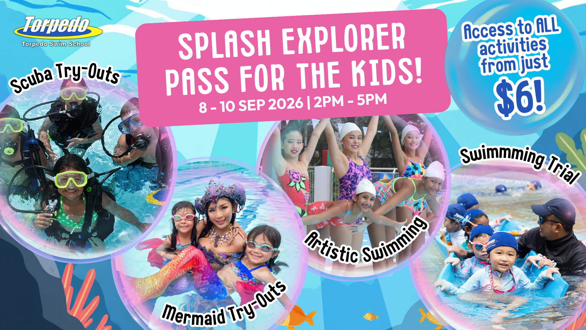 HomeTeamNS All-in-One Swim Try-Out with Torpedo
