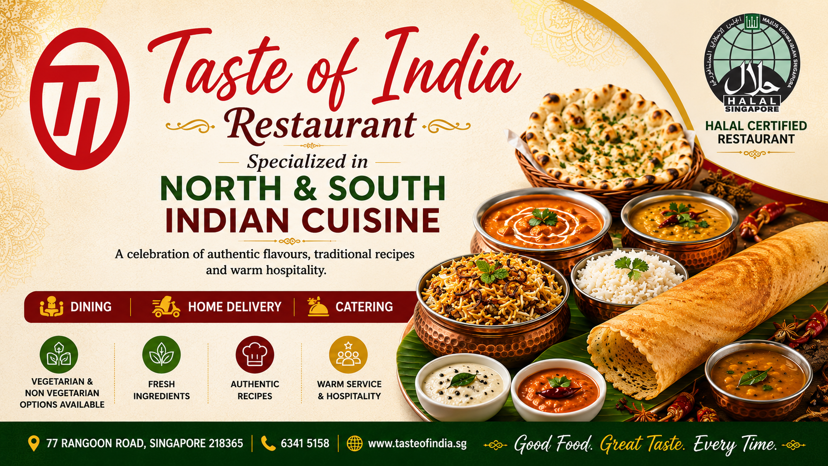 Taste of India Restaurant