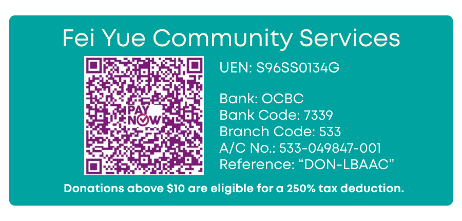 Sinar Raya 2026 Fei Yue QR Donate